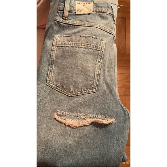 FREE PEOPLE ~Mid-Rise Flare Jeans (NWOT) - Picture 8 of 14